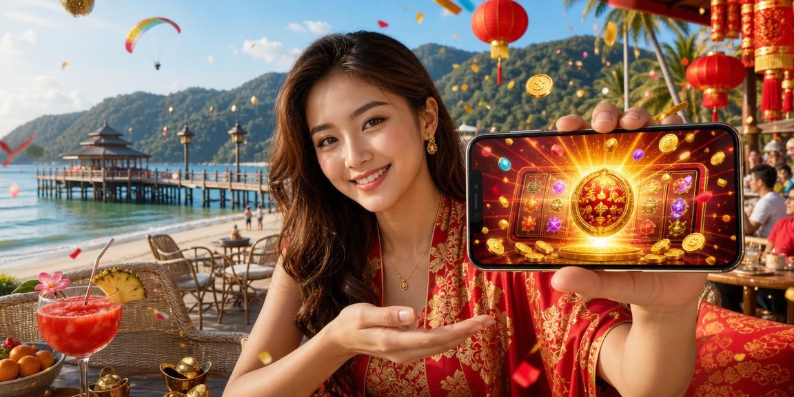 Permainan slot dalam talian gaya Malaysia di Langkawi dengan antara muka mudah alih yang menarik