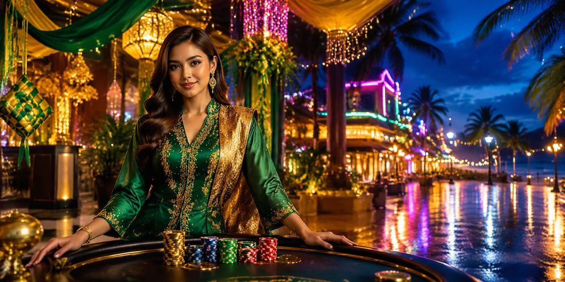 Suasana bonus VIP Hari Raya platform 1700 di Langkawi Malaysia untuk pemain Baccarat setia