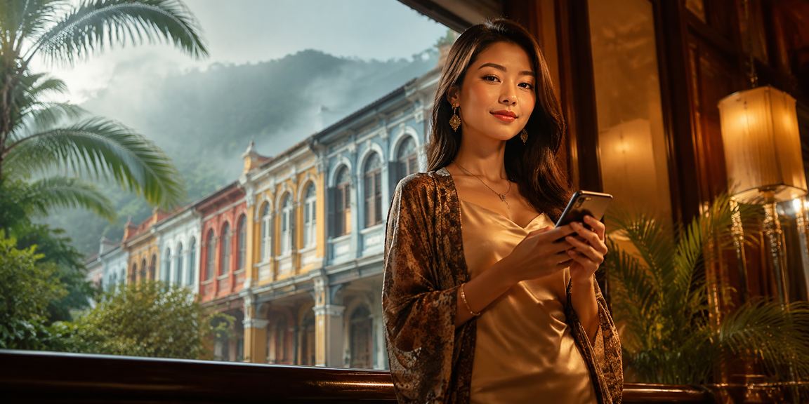 Skrin deposit mudah alih platform 1700 di Pulau Pinang dengan antaramuka yang bersih